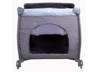 CUNA PLAYARD INFANTI CIELO GREY DOTS - 3
