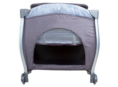 CUNA PLAYARD INFANTI CIELO GREY DOTS - 4