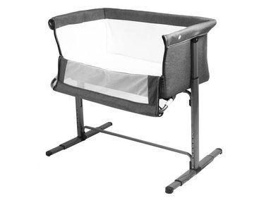 CUNA COLECHO BEBE MYSIDE KIDGO CON BOLSO GRIS BEBESIT - 1