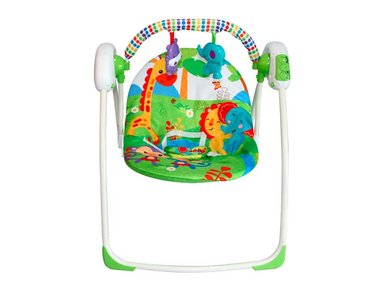 SILLA NIDO MECEDORA BEBEGLO MUSICAL JUNGLA RS-17710 - 2
