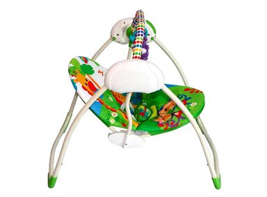 SILLA NIDO MECEDORA BEBEGLO MUSICAL JUNGLA RS-17710 - 3