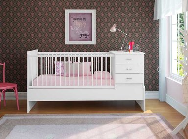 CUNA KIDSCOOL CAMA KIPPI BLANCO - 4