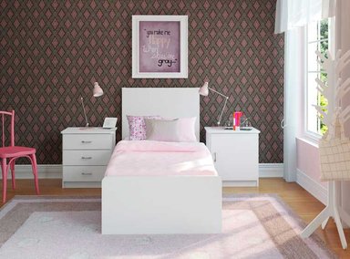 CUNA KIDSCOOL CAMA KIPPI BLANCO - 5