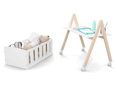 CUNA KIDSCOOL LIV MADERA BLANCO - 3