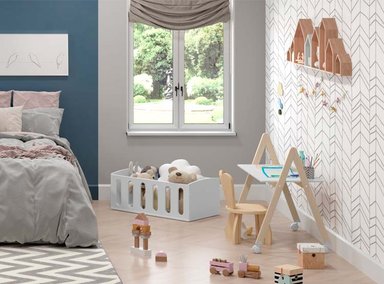 CUNA KIDSCOOL LIV MADERA BLANCO - 6