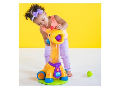 JUEGO ENCASTRE BRIGHT STARS SPIN & GIGGLE AMARILLO - 4