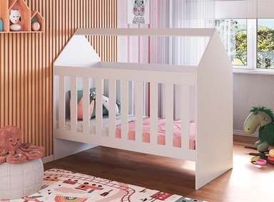 CUNA KIDSCOOL CASITA 60 MONTESSORI BE042BR BLANCO - 5