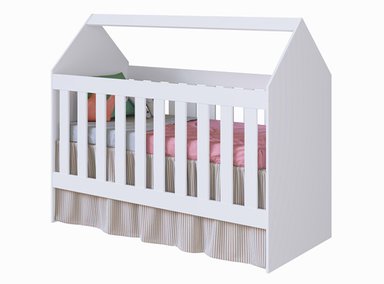 CUNA KIDSCOOL CASITA 60 MONTESSORI BE042BR BLANCO - 1