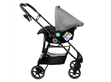 COCHE BEBEGLO TR S ISOFIX OREGON RS-13553 GRIS - 2