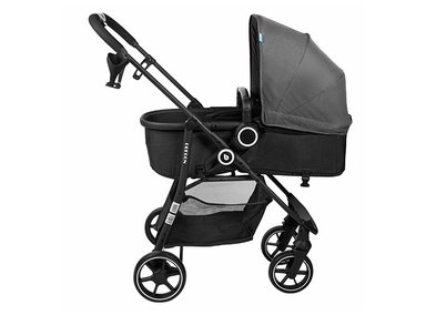 COCHE BEBEGLO TR S ISOFIX OREGON RS-13553 GRIS - 5