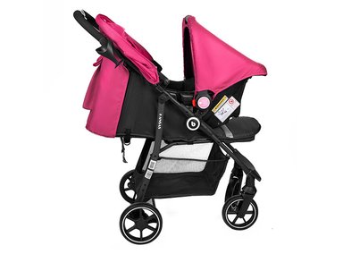 COCHE TRAVEL SYSTEM KANSAS RS-13551 FUCSIA - 2