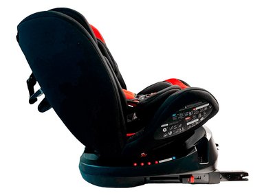SILLA AUTO BEBEGLO CONVERTIBLE MULTIETAPA ISOFIX 360° RS-3840 (BXS223A) FUCSIA - 4