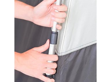 CARPA COLEMAN 6 PERSONAS INSTANT CON CUBRE TECHO - 4