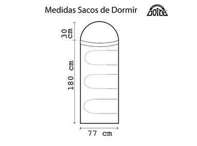 SACO DE DORMIR DOITE TEMPO PLUS PETRÓLEO - 2