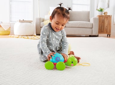 JUEGO ARRASTRE FISHER PRICE TORTUGA DE APRENDIZAJE - 5