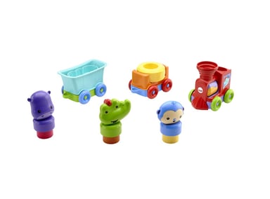 JUGUETE MULTIFUNCION FISHER PRICE SET TREN ANIMALES - 2