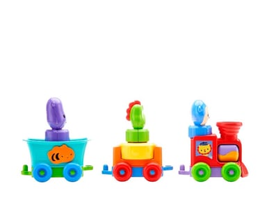 JUGUETE MULTIFUNCION FISHER PRICE SET TREN ANIMALES - 3