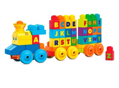 SET MEGA BLOCKS TREN DE APRENDIZAJE - 2