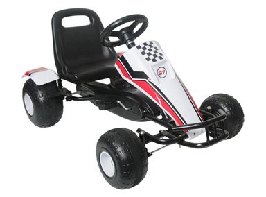 GO KART KIDSCOOL A PEDALES BLANCO - 1