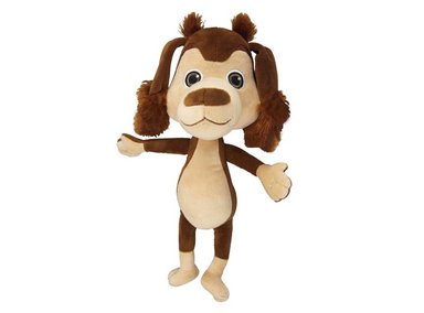 PELUCHE PERRO CHOCOLO 13 PULGADAS - 1