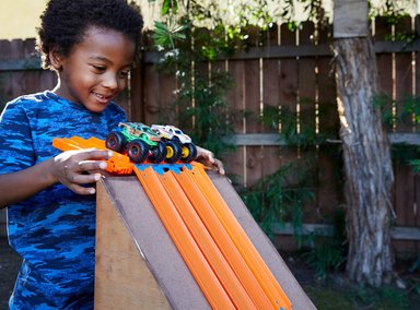 SET HOT WHEELS MONSTER TRUCKS 2-PACK ESCALA 1:64 - 6