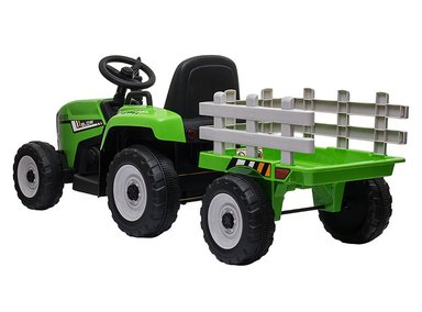 TRACTOR A BATERIA KIDSCOOL CON REMOLQUE - 3