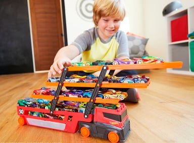 REMOLQUE HOT WHEELS CITY MEGA - 4