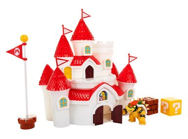 PLAYSET NINTENDO MUSHEOOM KINGDOM CASTILLO - 1
