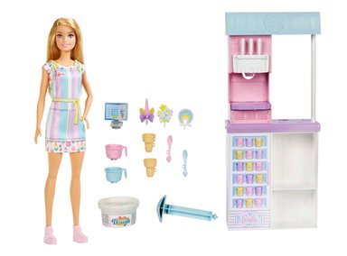 MUÑECA BARBIE CAREERS SET HELADERÍA - 2