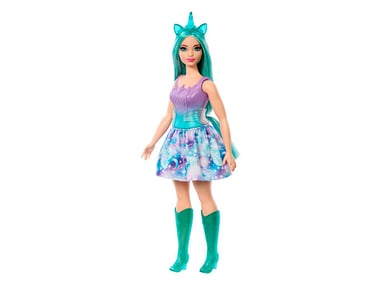 MUÑECA BARBIE FANTASIA UNICORNIO FALDAS DE ENSUEÑO / MODELO ALEATORIO - 4