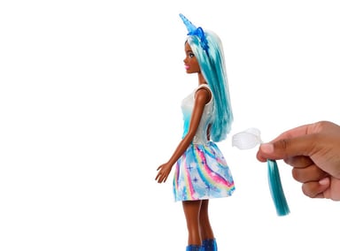 MUÑECA BARBIE FANTASIA UNICORNIO FALDAS DE ENSUEÑO / MODELO ALEATORIO - 7