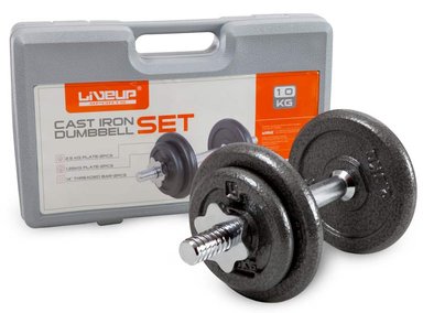 SET MANCUERNAS LIVE UP 10 KG - 1