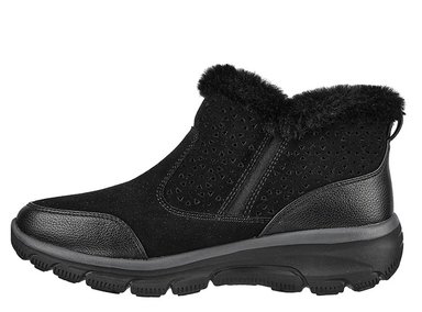 BOTINES CUERO MUJER SKECHERS NEGRO EASY GOING PERFECT SNUGGLE - 3