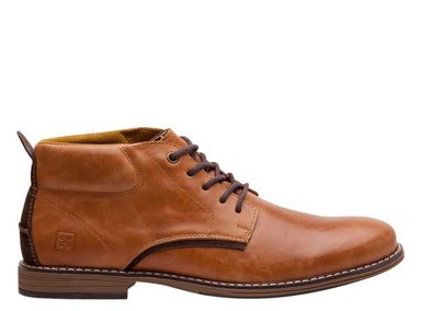 BOTINES HOMBRE CARDINALE CUERO CAMEL YORK - 1