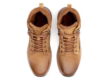 BOTINES HOMBRE JARMAN CUERO CAMEL HKD0701-01 - 4