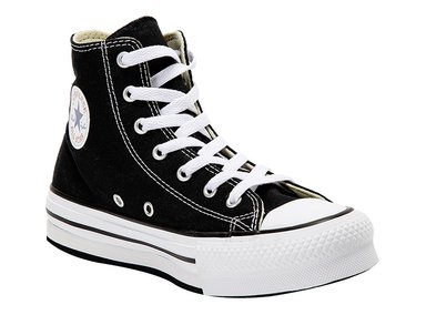 ZAPATILLAS UNISEX CONVERSE URBANO NEGRO CHUCK TAYLOR ALL STAR EVA LIFT INFANTIL - 2