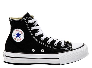 ZAPATILLAS UNISEX CONVERSE URBANO NEGRO CHUCK TAYLOR ALL STAR EVA LIFT INFANTIL - 1