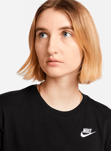 POLERA ALGODÓN MUJER NIKE SPORTSWEAR CLUB ESSENTIALS DX7902-010 - 4