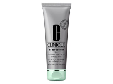 MASCARILLA CLINIQUE EXFOLIANTE CARBON ALL ABOUT CLEAN 2-IN-1 ANTIPOLLUTION 100 ML - 1