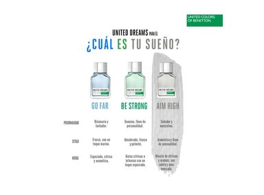 PERFUME BENETTON UNITED DREAMS AIM HIGH HOMBRE EDT 200 ML - 6