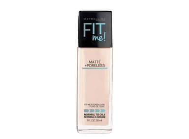 BASE DE MAQUILLAJE MAYBELLINE MATIFICANTE FIT ME 112 NATURAL IVORY - 1