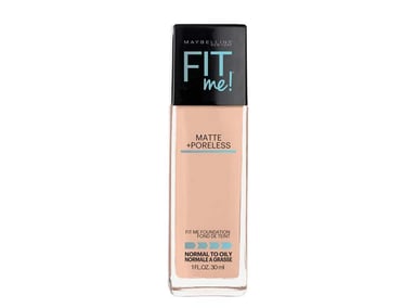 BASE DE MAQUILLAJE MAYBELLINE MATIFICANTE FIT ME 125 NUDE BEIGE - 1
