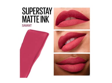 LABIAL MAYBELLINE SUPER STAY MATTE INK PINK SAVANT 155 - 4