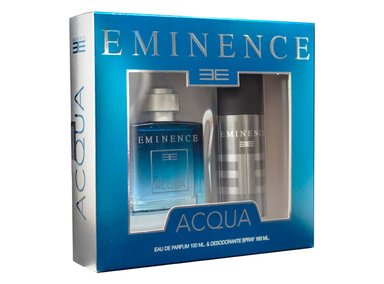 SET PERFUME EMINENCE ACQUA HOMBRE EDP 100 ML+ DESODORANTE SPRAY 160 ML - 1