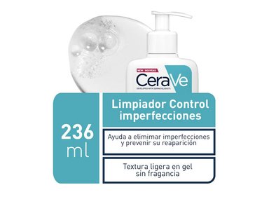 LIMPIADOR CERAVE ANTIMANCHAS CONTROL IMPERFECCIONES 236 ML - 3