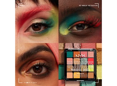 PALETA SOMBRA DE OJOS NYX PROFESSIONAL MAKEUP ULTIMATE SHADOW PARADISE SHOCK 13.3 GR - 5