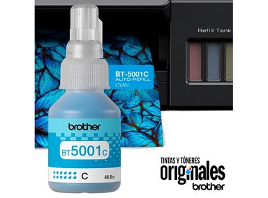TINTA BROTHER BT5001C AZUL - 2