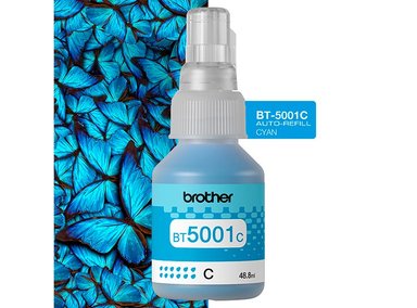 TINTA BROTHER BT5001C AZUL - 4