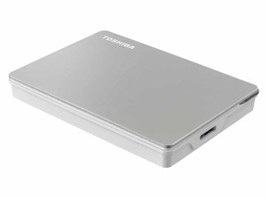 DISCO DURO TOSHIBA CANVIO FLEX USB-C/A 1TB PLATA - 5