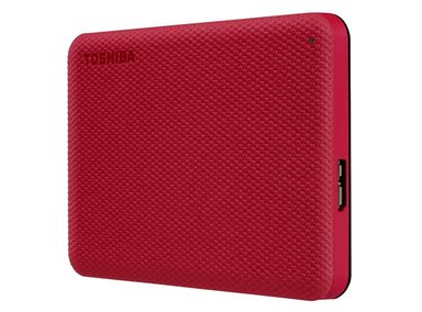 DISCO DURO TOSHIBA ROJO 2TB CANVIO ADVANCE V10 - 4